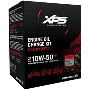 BRP XPS Can-Am 4T 10W-50 Synthetic Oil Change Kit for Rotax 500 cc+ 779252