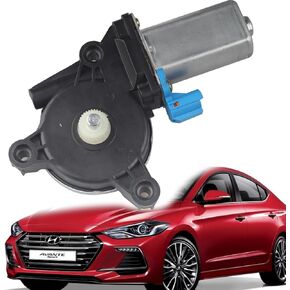 محرك نافذة الطاقة متوافق مع Hyundai Elantra 2011-2015 استبدل محرك منظم رفع النافذة الجانبية للسائق الأمامي LH 82450-3X000 in Kuwait