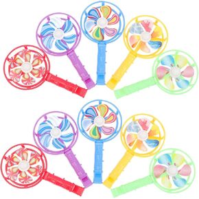 Vaguelly 30pcs Whistle Windmill Whistle Toy Kidcraft Playset Noise Making Bird Water Whistle Musical Noise Maker Football Whistle Childrens Toys Whistling Toy Plastic Fan Props