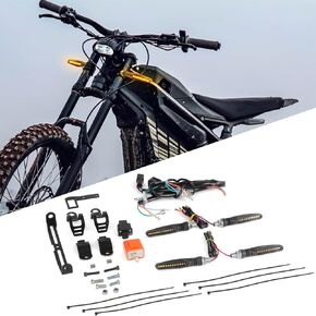 motoparty Complete Turn Signal Kit for Talaria Sting MX4 R LED Street Legal Kit
