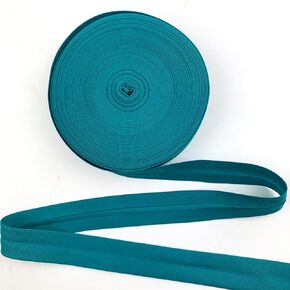 Heyiwell 20mm 20Meter Cotton Single Fold Bias Tape Bias Binding for Sewing Seaming DIY Garment Accessories,Black