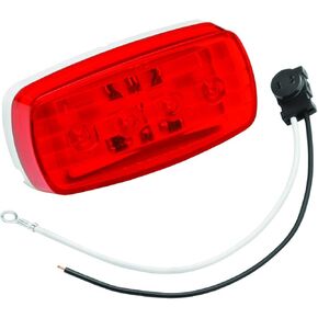 Bargman 47-58-031#58 Series Red Clearance Side/Marker LED Light