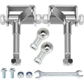 Go Kart Steering Spindle Bracket Set 5/8" Axle 3-3/4" with Rod End Ball Joint Compatible with Predator 212cc 196cc 420cc 6.5hp 13hp Yerf-Dog Manco Azusa Replacement Heavy Duty Go Kart Part