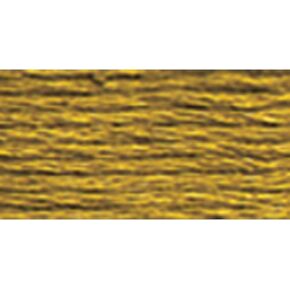 DMC 117-680 Six Stranded Cotton Embroidery Floss, Dark Old Gold, 8.7-Yard