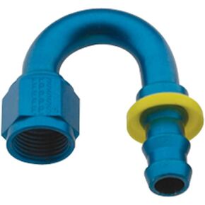 Fragola (218008) #8 180° Push Lock Hose Fitting