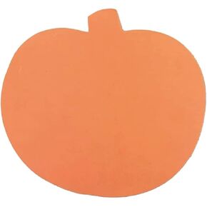 Nikki's Knick Knacks Large Foam Pumpkin Cutout Shapes - DIY Foam Fall Pumpkin Craft - 18 Piece