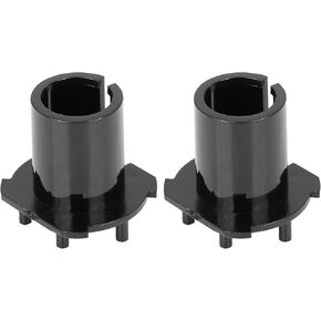 uxcell 2 Pcs Car H7 HID Xenon Light Bulb Holders Adapters Spacers for Mazda 3 6 CX-7
