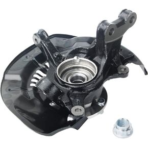 Steering Knuckle Wheel Hub Bearing Assembly Front Right Passenger Compatible with Highlander FWD 2008-2017 RX350 2010-2015 RX450h 2010-2015 698-432