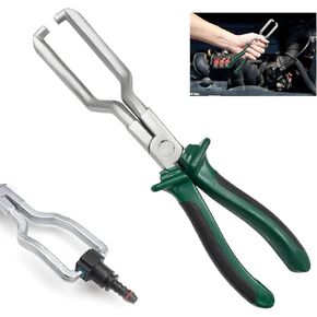 Car Fuel Pipe Disconnect Pliers, Spark Plug Electric Heat Plug Fuel Line Removal Pliers, Universal Hose Pipe Removal Repair Tools for Auto & Truck, Car Accessories