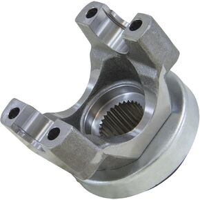 Yukon Gear & Axle (YY GM15579602) Yoke for GM 9.5 Differential with a 1350 U/joint size. 3.625" snap ring span, 1.188" cap diameter.