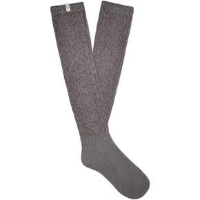 UGG, Womens, Clarice Tall Slouchy Sock, Charcoal, One Size