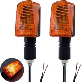 2pcs Motorcycle Turn Signals Light Fit for Suzuki DR350 DR650 DR125 DR200 DR250 DR350 DR650 GSXR 750 1100 High Brightness