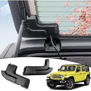 Rear Defogger Cable Cover Fit for 2018-2024 Jeep Wrangler JL JLU 4XE Accessories, Conceals Rear Window Defroster Cables for Jeep Wrangler JL 2018-2024