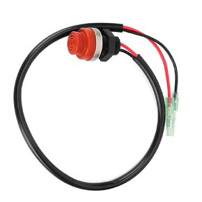 Durable Start Stop Switch, Keyless Push Button Outboard Engine Switch Push Button, Switch for Marine Boat Yatch Outboard Engine