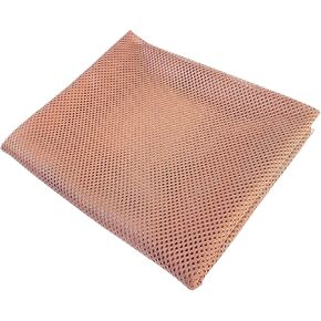 Mesh Fabric Netting Black Fabric Netting Soft Mesh Fabric for Sewing, Crafts，Shopping Bag, Backpack Pocket and Straps and Netting Clothes (Black(19×61INCH))