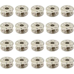 Bequilter Bobbins Compatible with Juki DDL-5550 DDL-8300 DDL-8700 DDL-9000 Bobbins #229-32909 20PCS