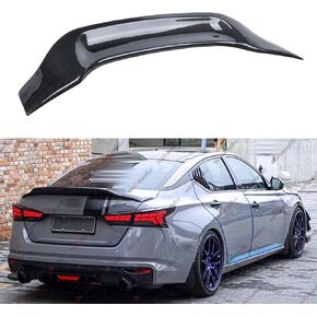 Rear Spoiler Compatible with 2019-2024 Nissan Altima Sedan S SV SR SL Rear Trunk Wing ABS Gloss Black R Style Accessories Exterior 2019 2020 2021 2022 2023 2024 (Glossy Black)
