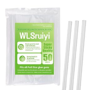 0.27 x 5.7 Inch Micro Size, Transparent 50-Piece Hot Melt Tape - High Viscosity, Environmentally Friendly