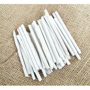 White Color Slate Pencils For Writing Thin Pack of 300 Grams