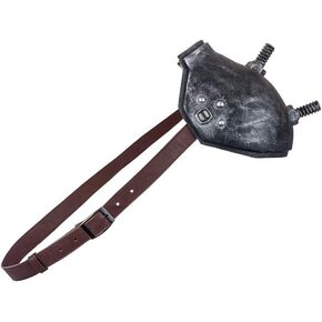 Cosplay Shoulder Armor Props for Men Halloween Costume Grey