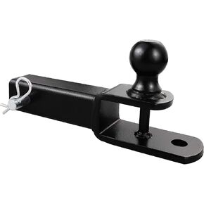 ATV/UTV Hitch Adapter with 2 inch Trailer Ball Fit for 2 inch Hitch Receiver,3 in 1 Ball with 5/8 inch Pin