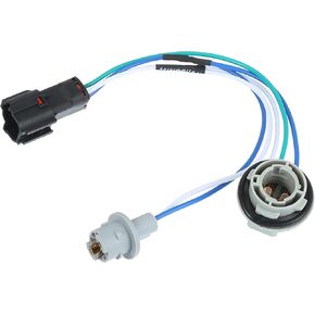 Motoforti Tail Light Socket Wiring, Rear Tail Lamp Harness, for Kia Sportage 2016-2019 2.0L 2.4L, Plastic, No.92480D9020, Gray