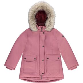 Juicy Couture Jacket With Fur Detail And Cargo Pockets, ROSE, 14/16