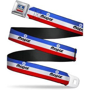 Buckle-Down Standard Seatbelt Belt Mopar Regular, 1.5" Wide-Fits Pant Size 24-38