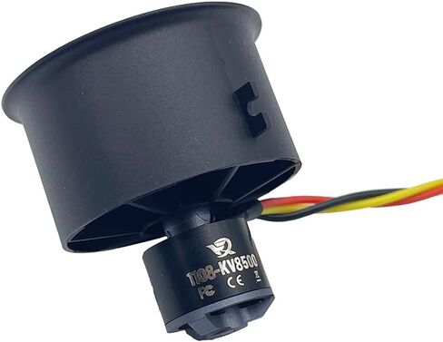 30mm 12-Blade EDF Ducted Fan with 1108 Brushless Outrunner Motor 3S & 4S Version Model Jet Aircraft (1108-KV8500 (3S)) in Kuwait