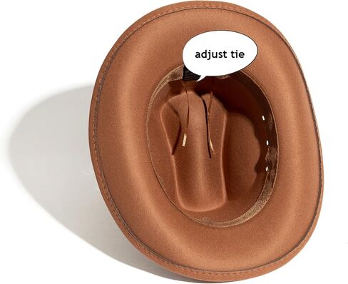 Womens Floppy Hat Wide Band Dress Up Cowgirl Hat in Saudi Arabia