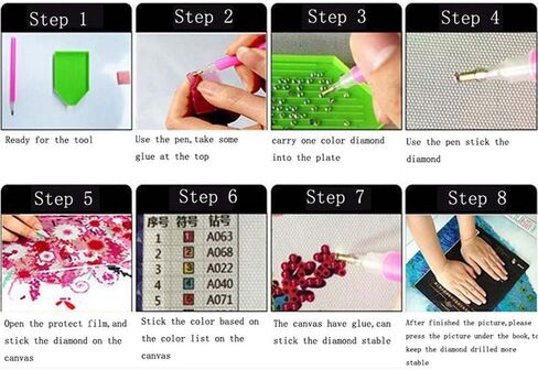 مجموعات ملصقات الرسم الفني الماسي 5D DIY، 15 قطعة من الملصقات الفنية الماسية ذات موضوع الحيوان، تناسب المبتدئين البالغين. in Kuwait