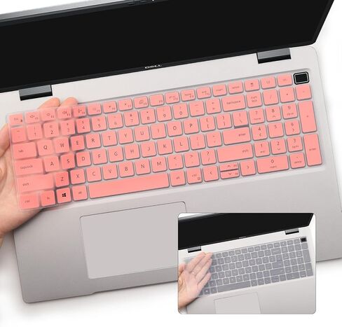 Keyboard Cover for 15.6 Inch Dell Latitude 3540 3550 5520 5521 5530 5531 5540 5550, 15.6 Inch Dell Precision 3560 3561 3570 3571 3580 3581 3590 3591 Laptop US Protective Keyboard Skin-Colorful in Kuwait