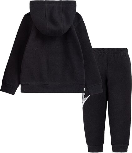 طقم بلوفر جوجرز للأولاد من Nike Club HBR (للأطفال الصغار) أسود/رمادي فاتح 5 Little Kid in Saudi Arabia