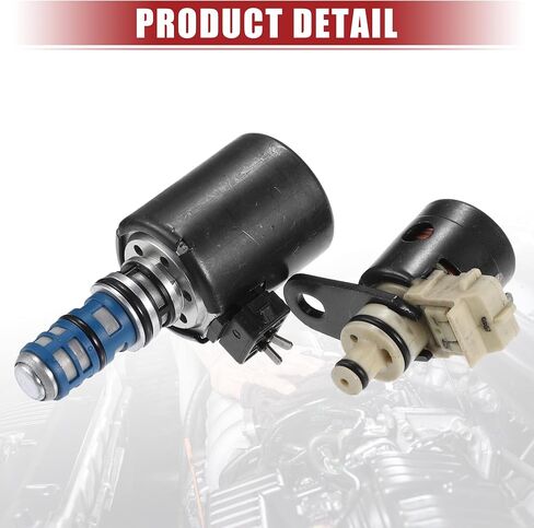 ملف لولبي ناقل الحركة ACROPIX مناسب لسيارة Ford F150 1998-2004 No.F8AZ7G484AB/F8AZ7G136AA - عبوة من 3 قطع باللون الأسود in Saudi Arabia