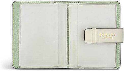 RADLEY London Islington Way Colourblock حامل بطاقات ائتمان صغير الحجم للنساء، حافظة جلدية رفيعة لتنظيم البطاقات، أزرق in Saudi Arabia