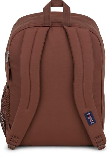 حقيبة ظهر للكمبيوتر المحمول من JanSport - حقيبة كمبيوتر مع حجرتين، أشرطة كتف مريحة، حقيبة كمبيوتر محمول مقاس 15 بوصة، مقبض سحب - حقيبة ظهر للكتب - نعناع طازج in Saudi Arabia