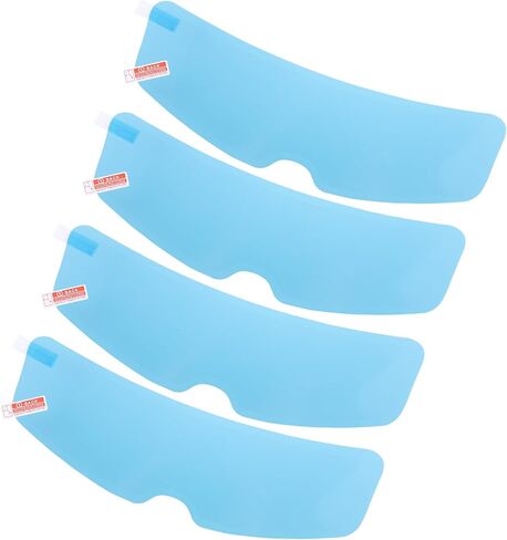 Motoforti Universal Anti Rain Patch, 9.65x2.87, PET, Clear, 4 Pcs in Saudi Arabia