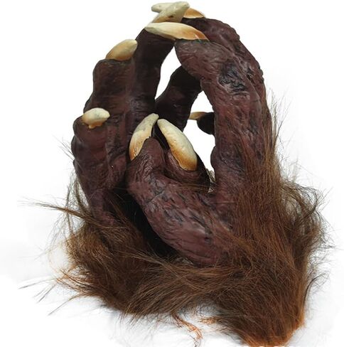 Scary Halloween Costume Gloves Parrot Wolf Claws Gloves Fancy Dress up Role Cosplay Latex Monster Devil Paw Gloves in Kuwait