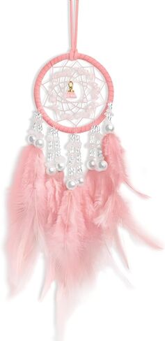 Pink Dream Catcher Dream Catchers for Girls Kids Girls Bedroom Decor Dreamcatcher Unique Dream Catcher for Girls Teen Stocking Stuffers Girls Dream Catchers Car Accessories in Saudi Arabia