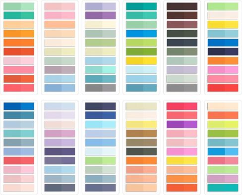 KICNIC 2400 Pcs Book Markers, 120 Colors Sticky Tabs, Writable & Repositionable Sticky Note Tabs, Morandi Annotation Tabs, Translucent Book Flags Strip, Index Tabs for Study and Office Use in Saudi Arabia