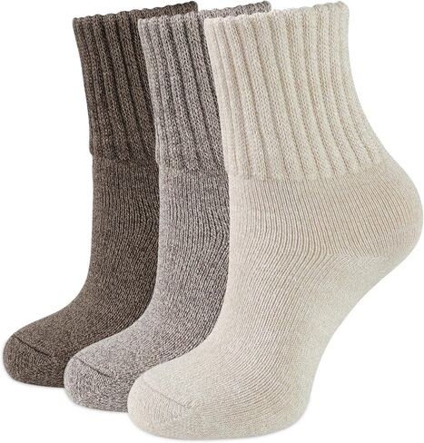 Closemate Boot Socks for Women Winter Thick Socks Warm Crew Socks Gift for Women 3 Pairs in Saudi Arabia