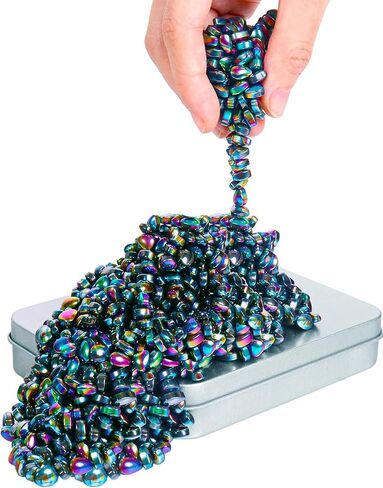 Magnetic Balls Putty Puzzle Anxiety/Stress Relief Toy Desk Fidget Toys Magnetic Stones, The Development of Promote Attention for Office Adult (500P Small) in Saudi Arabia