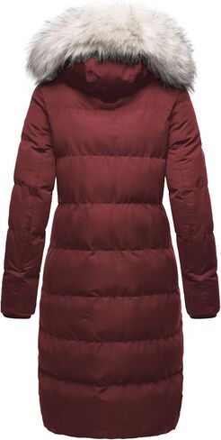 NUTEXROL Women's Winter Quilted Down Hooded Parka Jackets Thickened Warm Puffer Coat in Kuwait