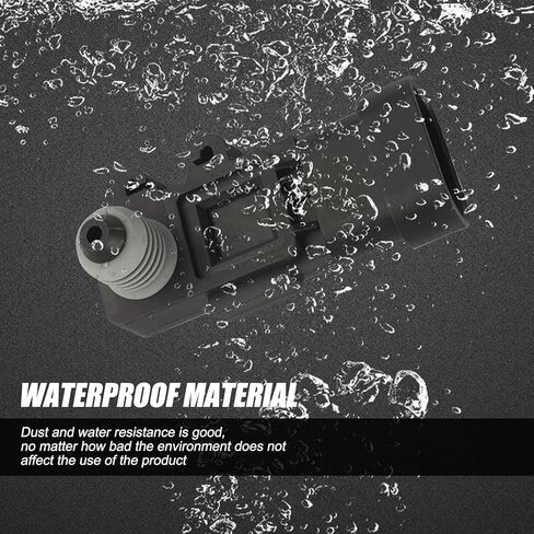 مستشعر ضغط خزان منفذ تنفيس بخار السيارة من Ajxn، تصميم متين مقاوم للماء، متوافق مع الجيل الثالث من دلفي، رقم OEM البديل #16238399، 9377680، 09377680، 16196060 (أسود) in Kuwait