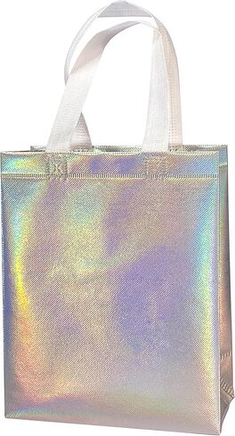 LOOKSGO 12 Pcs Non-woven Reusable Gift Bags With Handles for Party Favor 8W x 4L x10H Size in Saudi Arabia