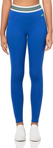 Lacoste Women's All Motion Striped Leggings in Saudi Arabia