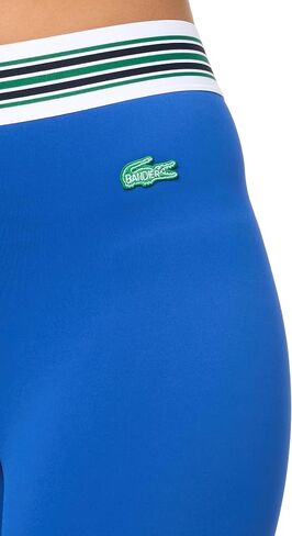 Lacoste Women's All Motion Striped Leggings in Saudi Arabia