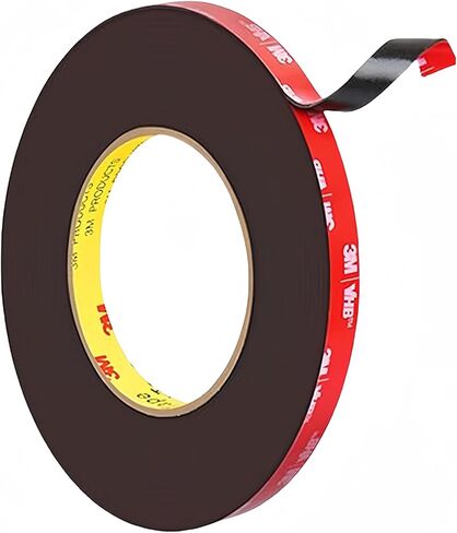 Double Sided Tape Heavy Duty, 3M 5952 VHB Mounting Adhesive Tape 1/4 in x 15.4 ft, Waterproof Adhesive Strips Tape for Indoor & Outdoor, Automotive Trim, Garage,LED Strip Lights, Home Decor in Saudi Arabia