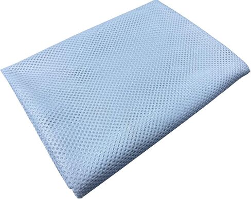 Mesh Fabric Netting Black Fabric Netting Soft Mesh Fabric for Sewing, Crafts，Shopping Bag, Backpack Pocket and Straps and Netting Clothes (Black(19×61INCH)) in Kuwait