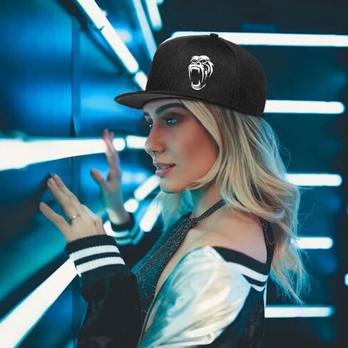 Snapback Hats for Men Flat Bill Hats for Men Fitted Hats for Men Skateboard Accessories in Kuwait